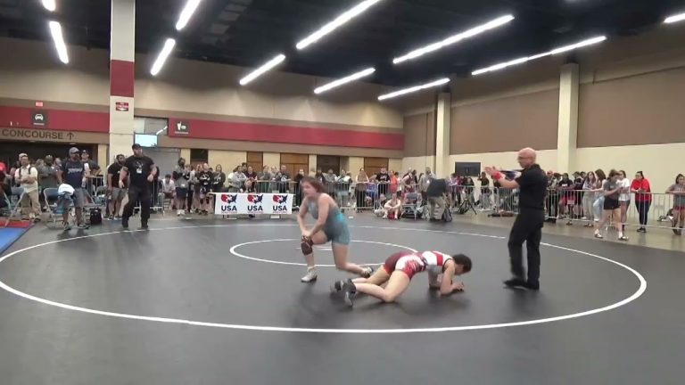 68 Kg 3rd Place – Clarissa Agostini, Unatached Vs Aubrey Yauger, All American Wrestling Club C0eb