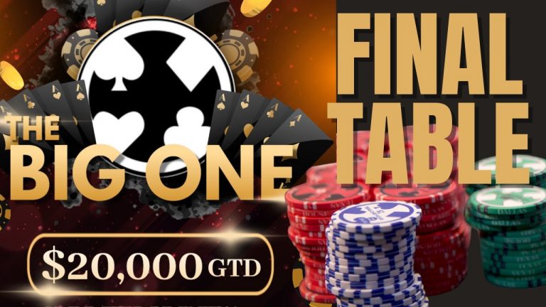 $70,500 BIG ONE Poker Tournament Final Table | TCH Live Dallas, TX