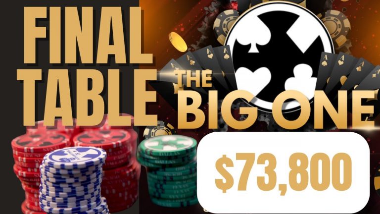 $73,800 BIG ONE Poker Tournament Final Table