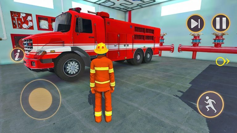 911 Rescue Fire Truck Driver Simulator 3D: Firefighter Games – Android Gameplay