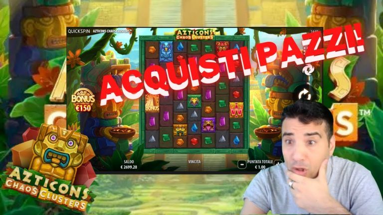 Acquisti Pazzi BIG WIN AZTICONS CHAOS [QUICKSPIN] SLOT ONLINE | EXE SLOT