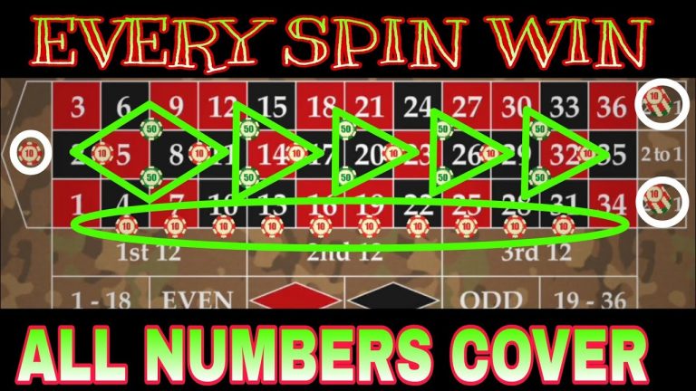 All Numbers Cover || Roulette Every Spin Win || Roulette Best Winning Strategy