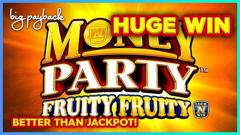 BETTER THAN JACKPOT! Money Party Link Fruity Fruity Slot – HUGE WIN!