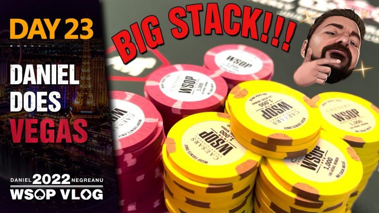 BIG STACK in the $5,000 6-Max!!! – 2022 WSOP Poker Vlog Day 23