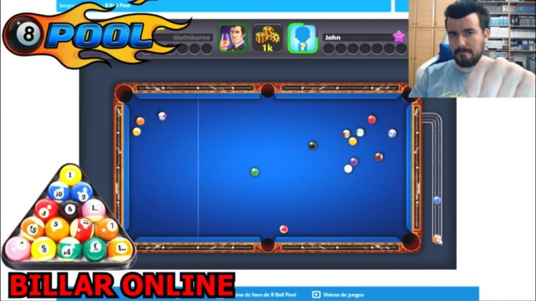 BILLAR ONLINE = ENGANCHE TOTAL Volvemos al 8-Ball Pool de Miniclip