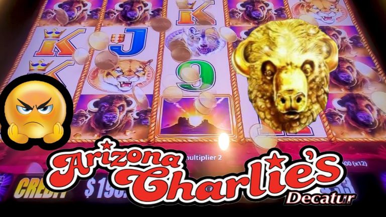 BUFFALO GOLD SLOTS AT ARIZONA CHARLIES LAS VEGAS – WHAT A GRIND YIKES