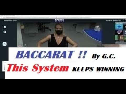 Baccarat Winning STRATEGY !! LIVE PLAY ” By Gambling Chi 6/19/2022