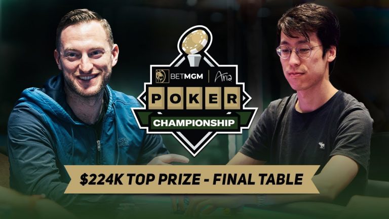 BetMGM Poker Championship $3,500 Main Event Final Table