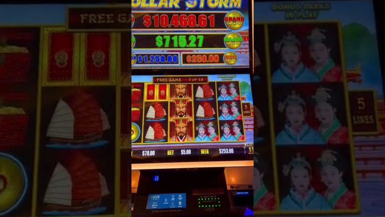 Bonus inside the bonus on Dollar Storm Slot!