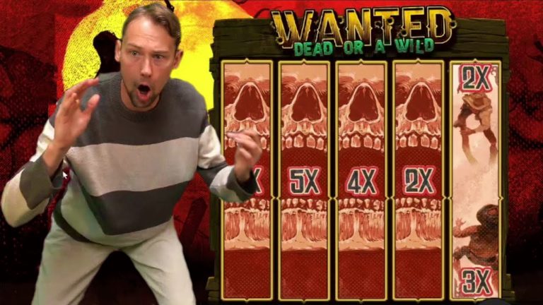 CASINODADDY’S EPIC BIG WIN ON WANTED DEAD OR A WILD SLOT