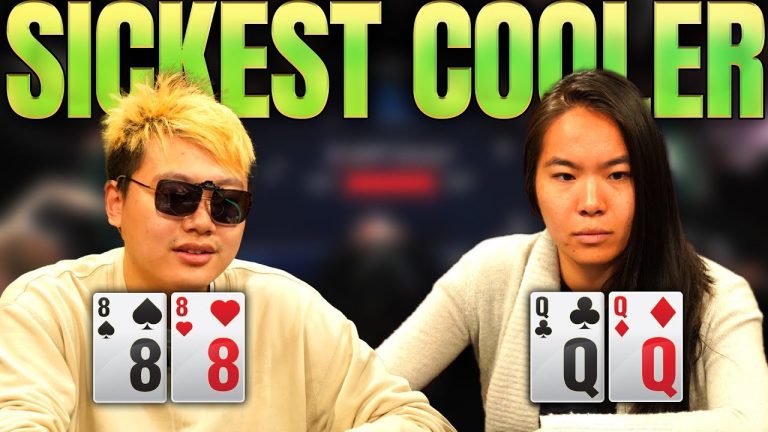 Can She Make a HUGE LAYDOWN vs Wesley in a $50,000 Pot?