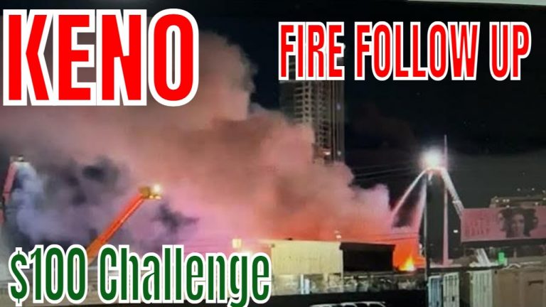 Cash or Crash Las Vegas LIVE – Las Vegas – LIVE Stream $100 Keno Challenge – Fire follow up – Fun