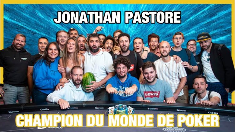 Champion du Monde de Poker, Jonathan Pastore gagne 770.000 dollars !