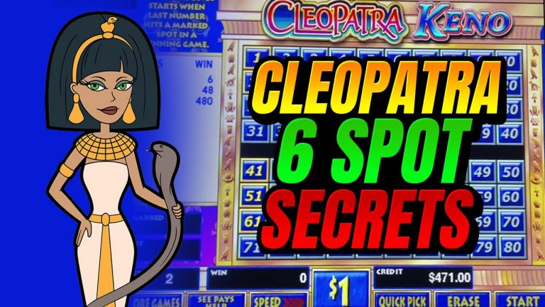 Cleopatra Keno 5 of 6 Winner