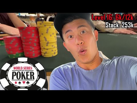 Deep Run in $500 WSOP Tournament! $701,000 for first! Poker Vlog #40