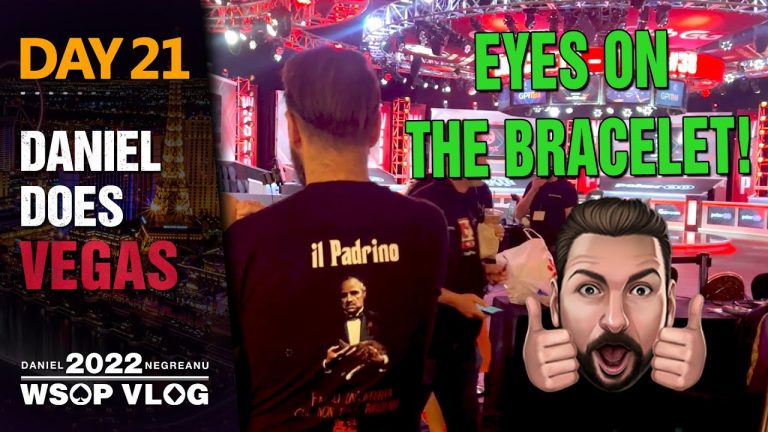 EYES on the BRACELET with 15 Left – 2022 WSOP Poker Vlog Day 21