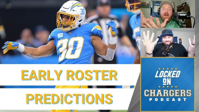 Early Los Angeles Chargers 53-Man Roster Predictions