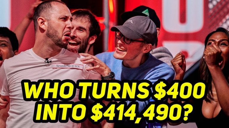 Every Poker Player’s Dream: Beating 13,565 Players at the World Series of Poker!