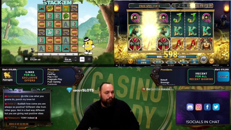 FRIDAY CHILL MODE AND RANDOM CONVOS WITH BUDDHA ABOUTSLOTS.COM OR !LINKS FOR BEST BONUSES!