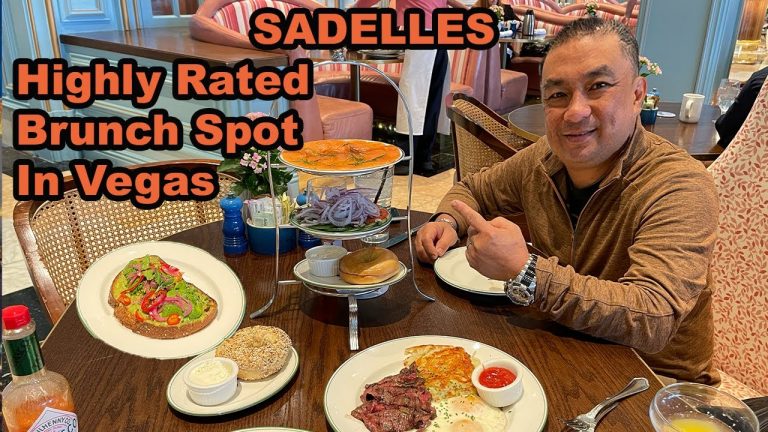 Food Review: Sadelles highly rated Brunch spot in las vegas at the bellagio