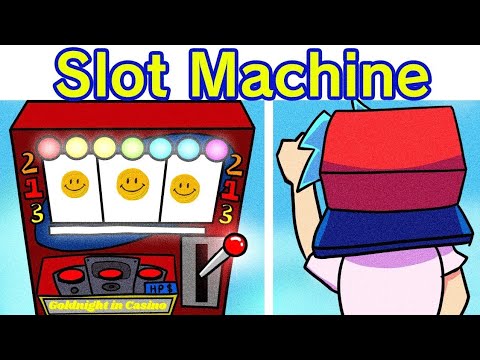 Friday Night Funkin’ Goldnight in Casino FULL WEEK | BF & GF VS Slot Machine Minigame (FNF Mod/Hard)