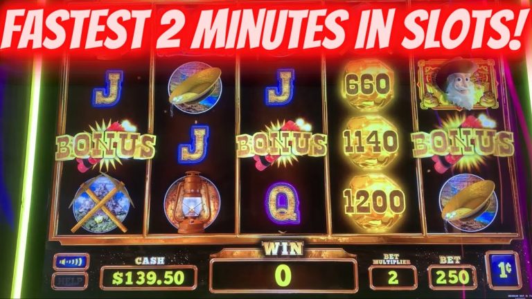 GOLD HILLS SLOT MACHINE! Bellagio Las Vegas!