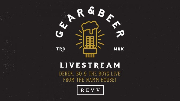 Gear & Beer: Derek , Bo and the Boys Live From the NAMM House