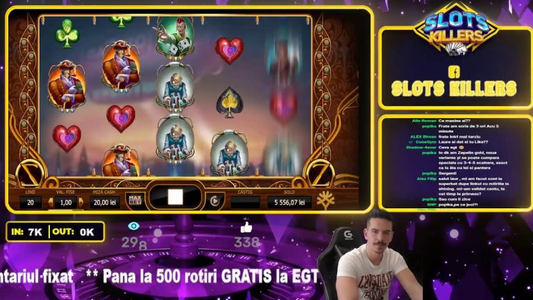 HABIBI COME TO SLOTS PARADISE ||Pacanele Live cu LAUR