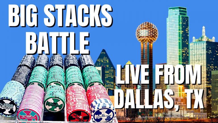 HIGH STAKES! $25/$25/$50 No-Limit Hold’em from Dallas, TX!