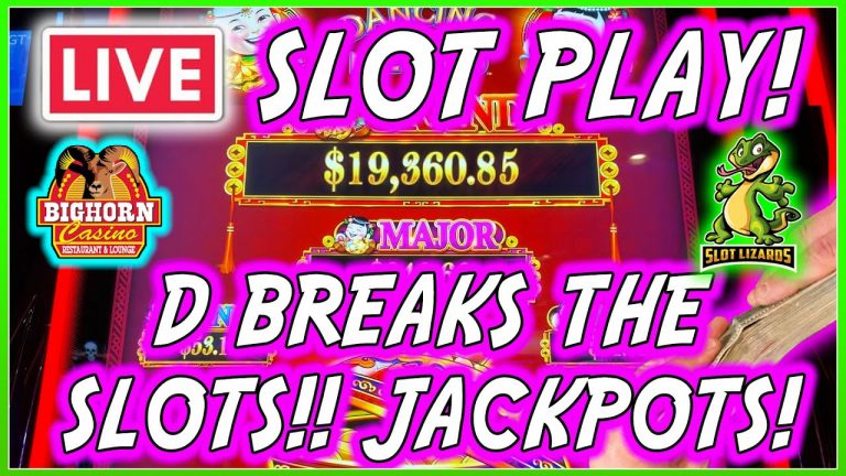 HUGE LIVE SLOT PLAY! D BREAKS SILENCE! PRE SURGERY GRAND JACKPOT INCOMING!?! BIGHORN CASINO!