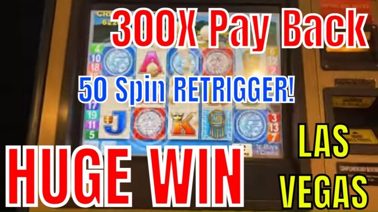 HUGE WIN — El Cortez Casino Las Vegas Sun and Moon 50 Bonus SPINS and RETRIGGER – Las Vegas Live