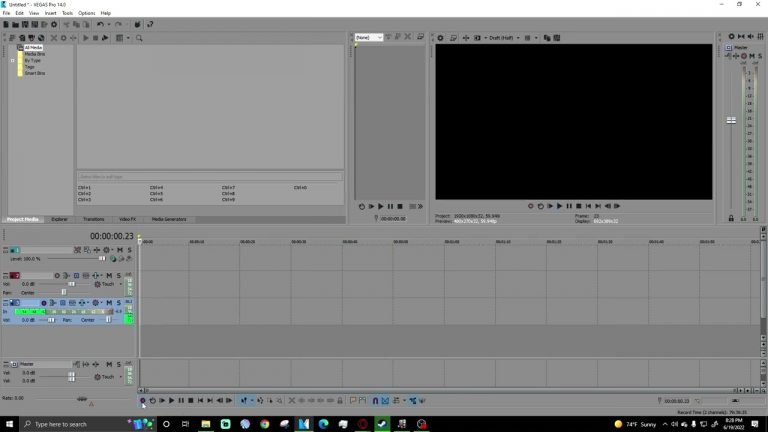 How To Record Audio With Any Microphone Sony Vegas tutorial