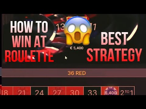 How To Win at Roulette? European Roulette Strategy!