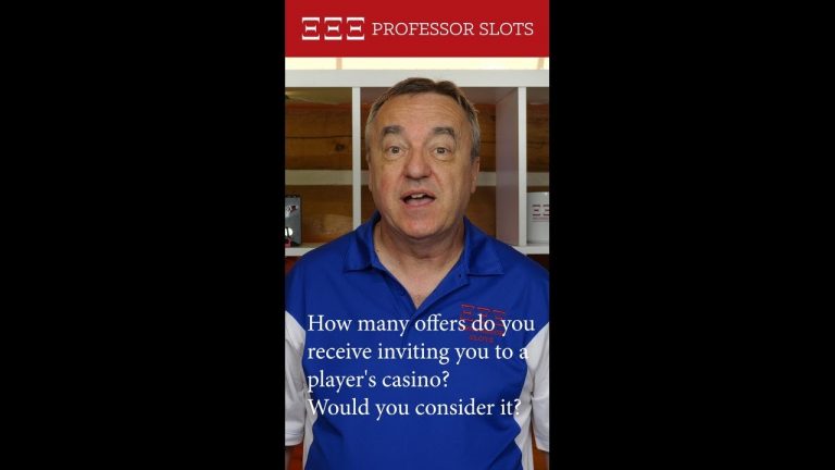 How many offers do you receive inviting you to a player’s casino? Would you consider it? #shorts