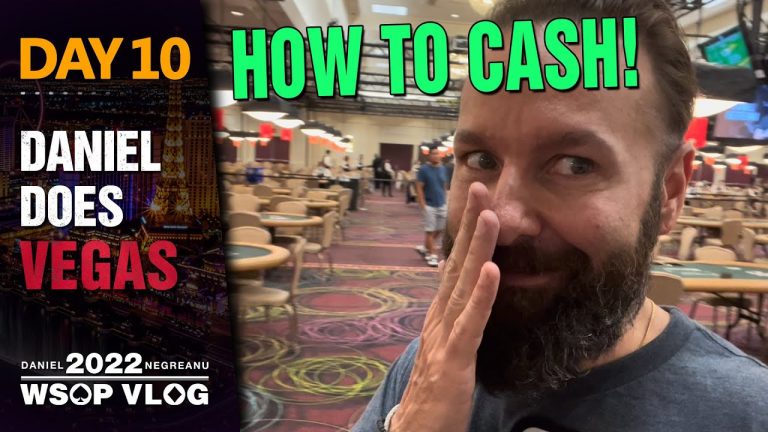 How to CASH a WSOP Event! – 2022 WSOP Poker Vlog Day 10