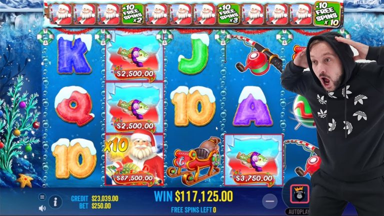 I GOT 10X on CHRISTMAS BIG BASS BONANZA HUGE WIN BONUS – CASINO SLOT ONLINE