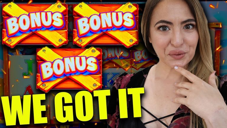 I GOT a BONUS on the Biggest Bet & We Cash In On Mine Blast!