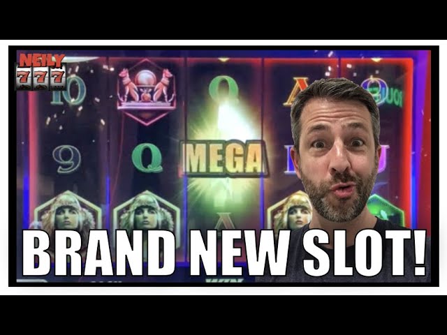 I found a BRAND NEW SLOT at the Palms Casino, and I won the MEGA! Star Wild Egypt slot machine!