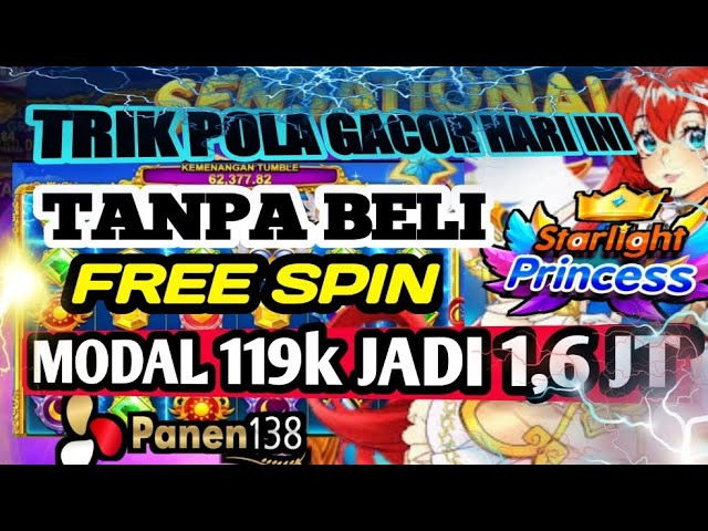 INFO SLOT GACOR STARLIGHT PRINCESS HARI INI POLA GACOR PRINCESS HARI INI MODAL RECEH 119k