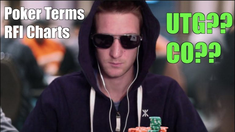 Important Poker Terminology & Raise First In Charts – Fundamentals For Winning