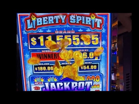 JACKPOT HANDPAY ! ! Liberty Spirit Slot TSLOTS113 #shorts