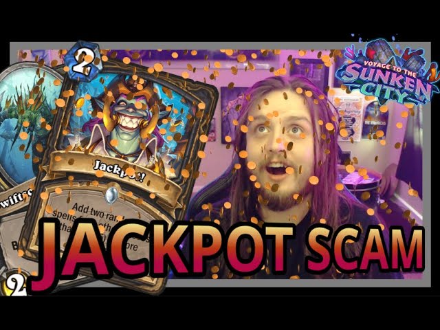 JACKPOT ROGUE is the ULTIMATE SCAM DECK!!! | Hearthstone