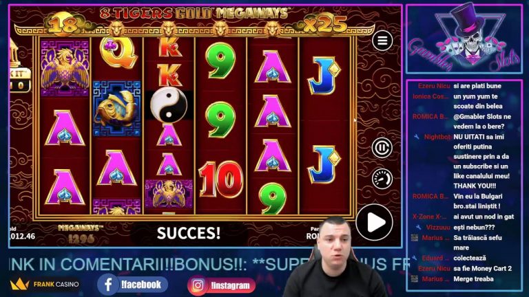 JEFUIM FRANK CASINO AZI!!!SCOATE BARIERELE CA TREC!!Pacanele si Distractie LIVE!!