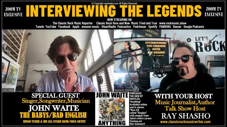 John Waite Voice of The Babys & Bad English: New Music & Tour!