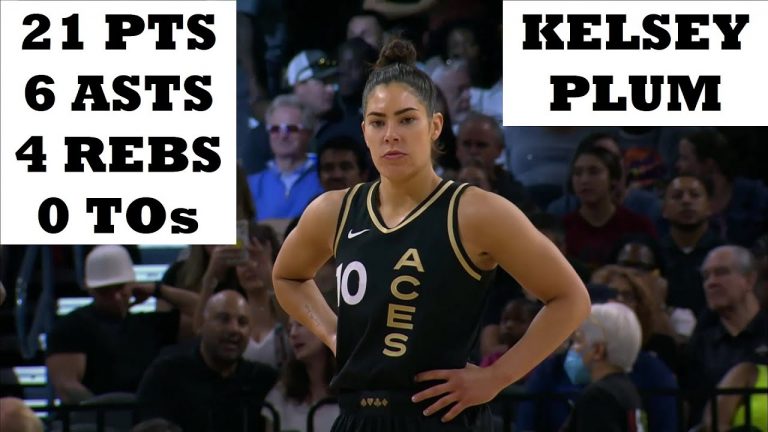 Kelsey Plum Drops ANOTHER 20 Piece, Las Vegas Aces Win By 1 vs Minnesota Lynx, WNBA BEST 13-2 Record