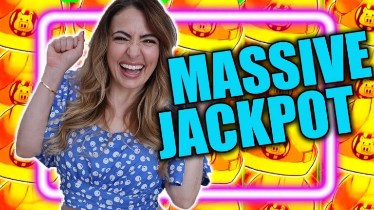 LAST SPIN on $125 MAX BET & Won One of My MOST EPIC JACKPOTS EVER on Huff n Puff!!