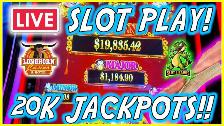 LET’S PLAY LIVE SLOT PLAY! J’S SOLO MASSIVE JACKPOTS! LET’S GO! AT THE LONGHORN!