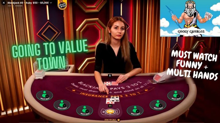 LIVE BLACKJACK – MULTI HANDS (FUNNY SESSION)