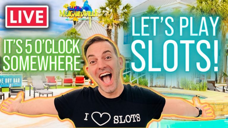 LIVE Its 5 OClock SLOTS at Margaritaville Bossier City LA