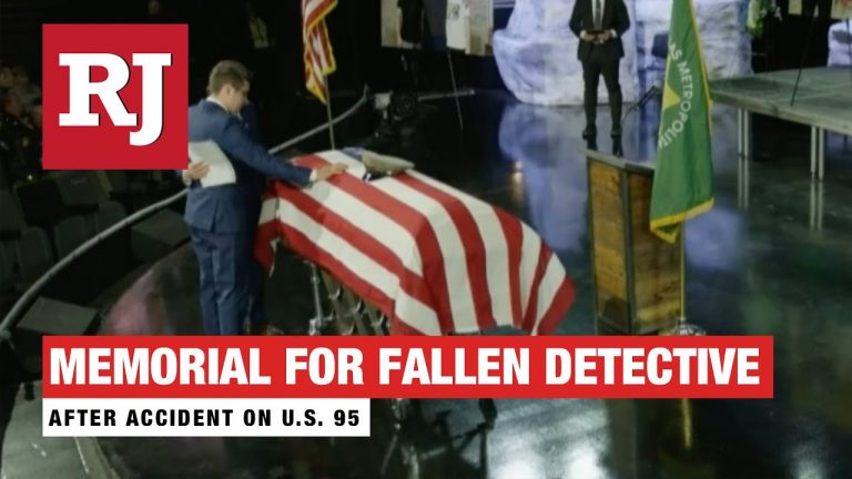 LIVE: Memorial services for fallen Metro Detective Justin Terry